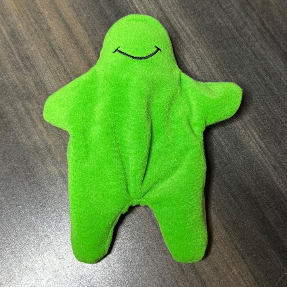 FLUBBER Disney Plush Pal Green Toy Stuffed Animal Beanbag Pal